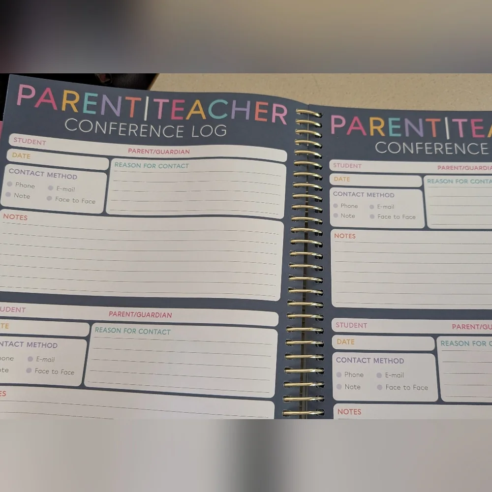 Colorful Academic Planner 2025-2026